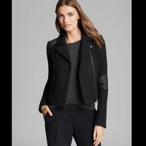 VINCE WOOL MOTO JACKET